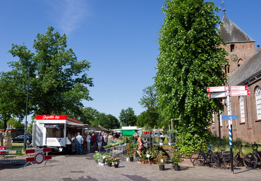Weekmarkt in Borger